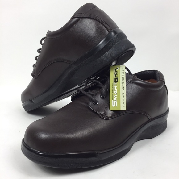 Apex 10.5 Brown Shoes Orthopedic Shock Absorbing - Picture 14 of 14